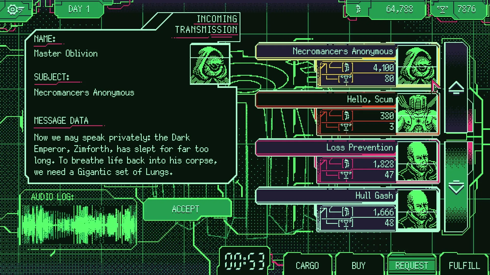 Space Warlord Organ Trading Simulator screenshot 4