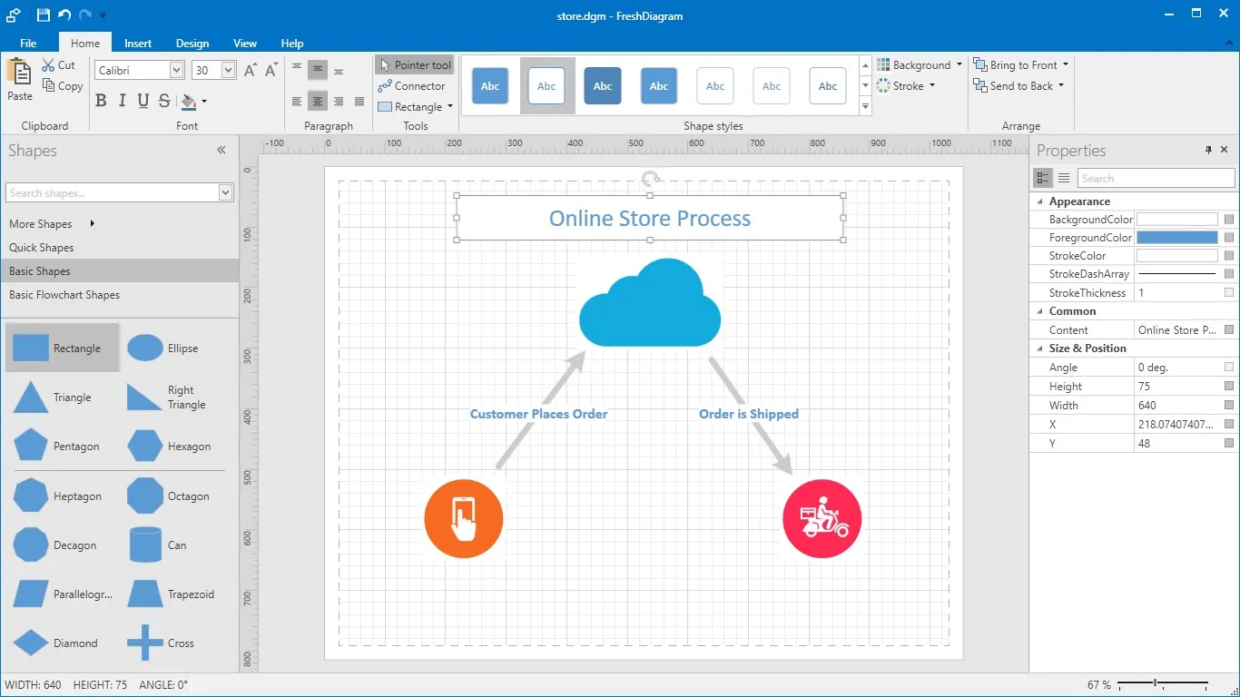 FreshDiagram screenshot 1