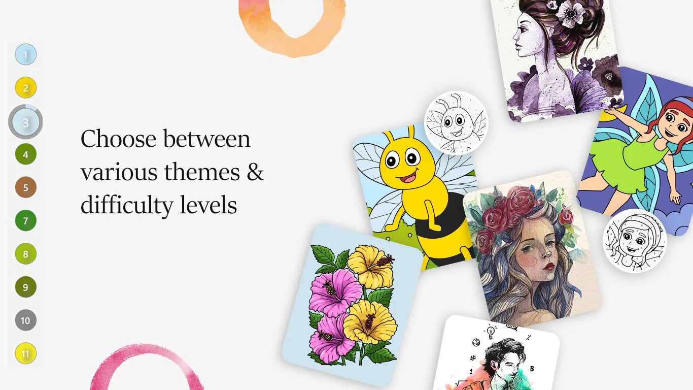 Paint By Numbers Coloring Games screenshot 2