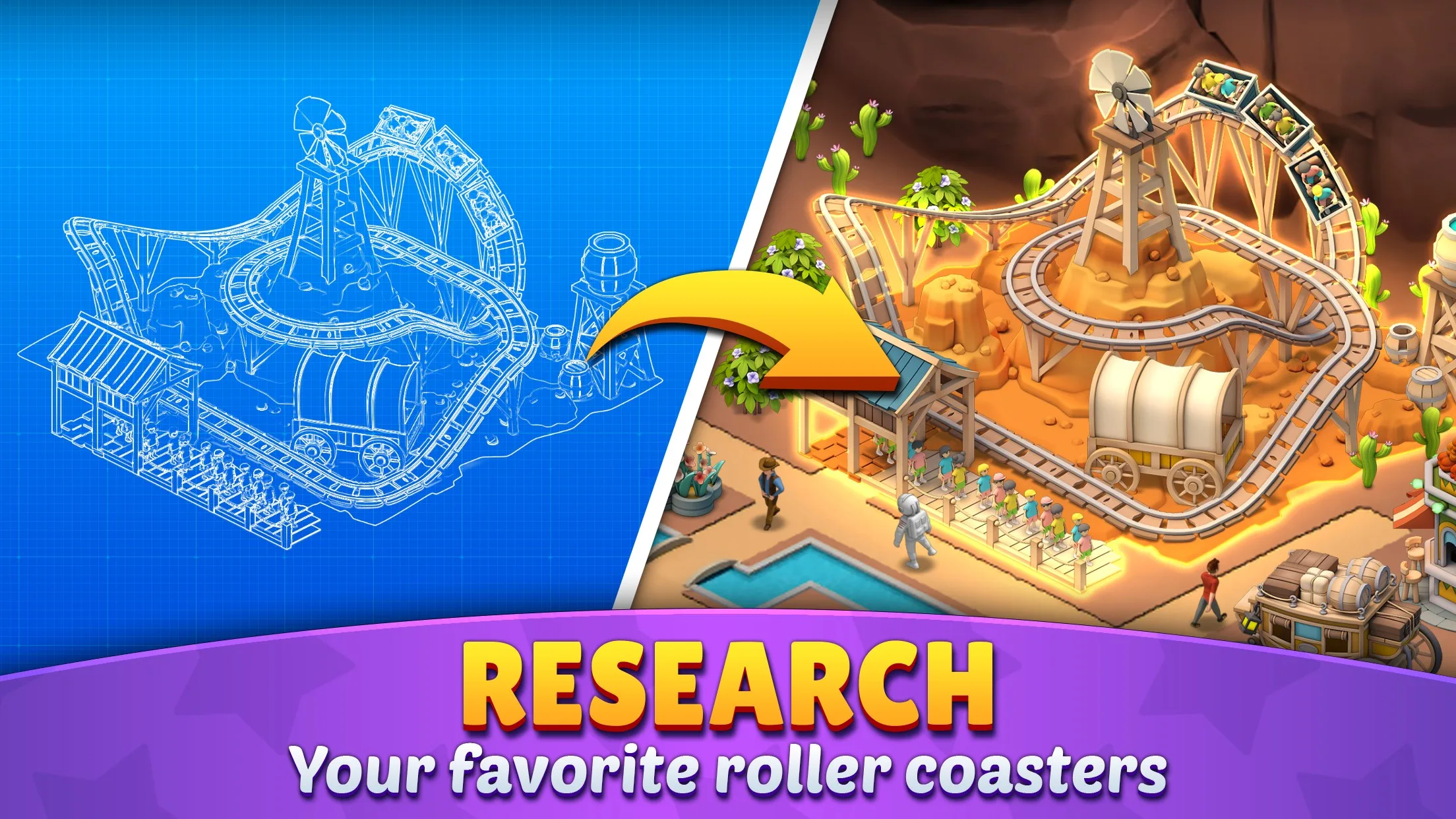 Roller Coaster Life: Theme Park screenshot 2