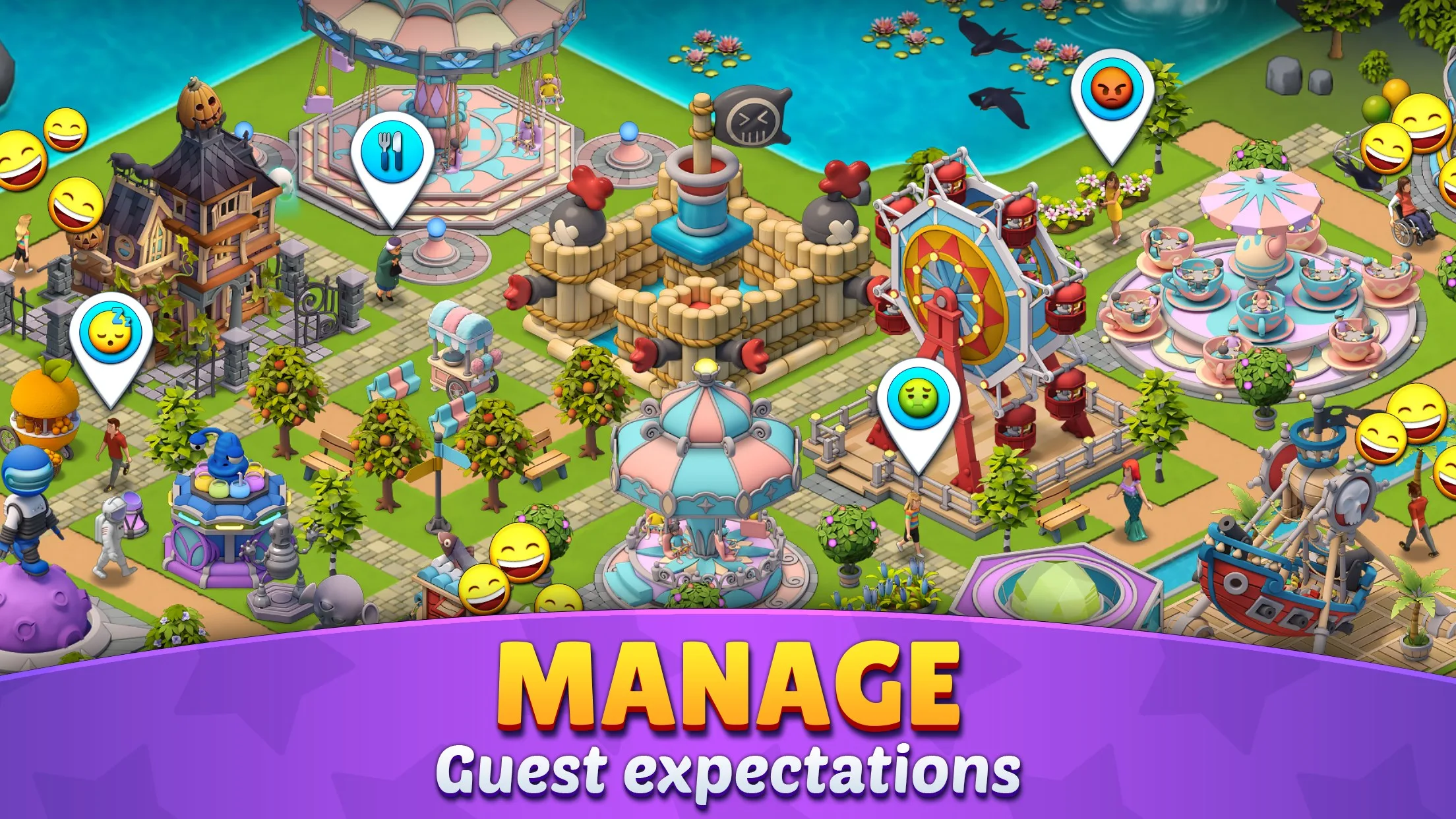 Roller Coaster Life: Theme Park screenshot 4