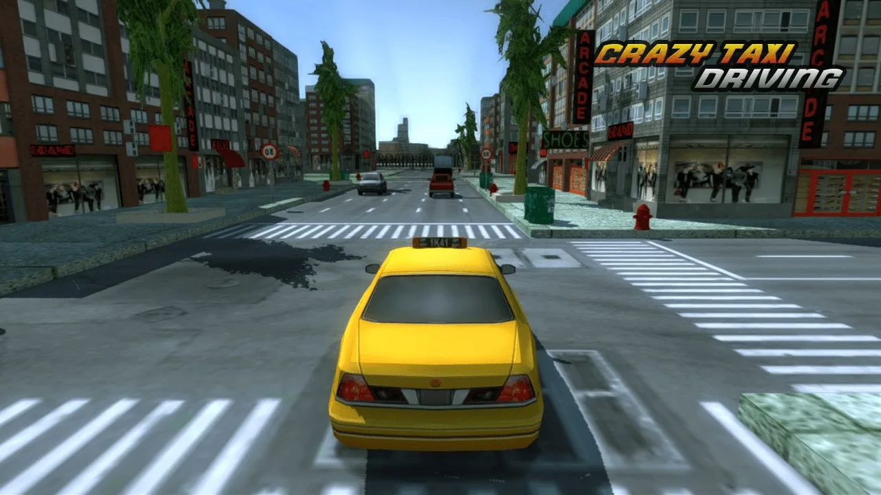 Crazy Taxi Driving 3D screenshot 3