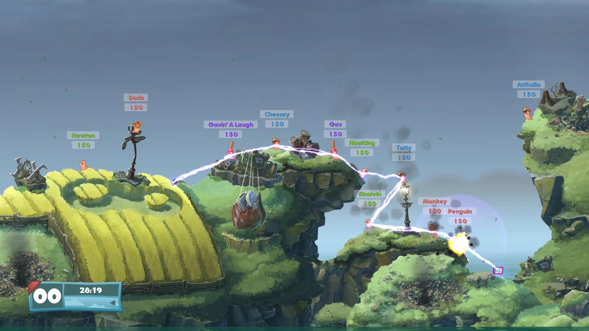 Worms W.M.D screenshot 3