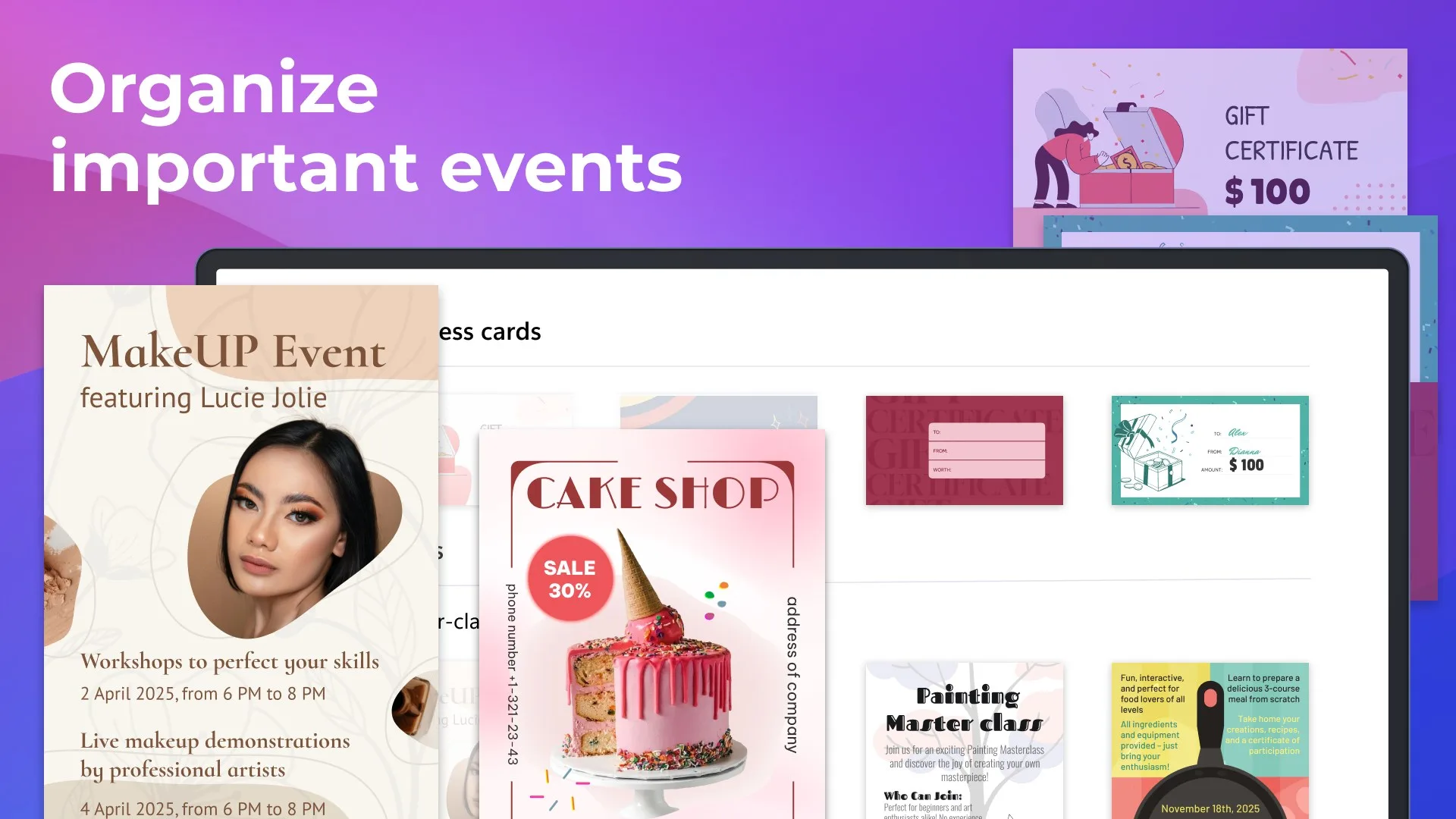 Flyer and Business Card Maker - Brand Identity Creator screenshot 4