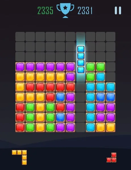 Block Puzzle Jewels screenshot 2