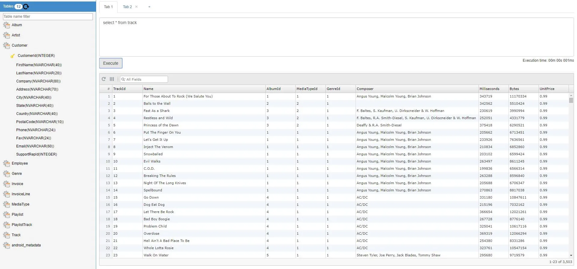 SQLite Viewer & Editor screenshot 1