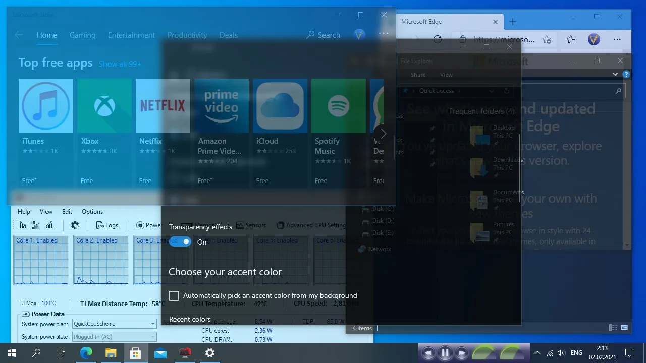 WindowTransparent+ screenshot 2