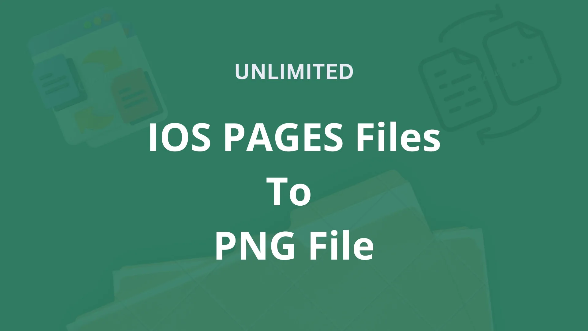 PAGES to PNG Converter screenshot 3