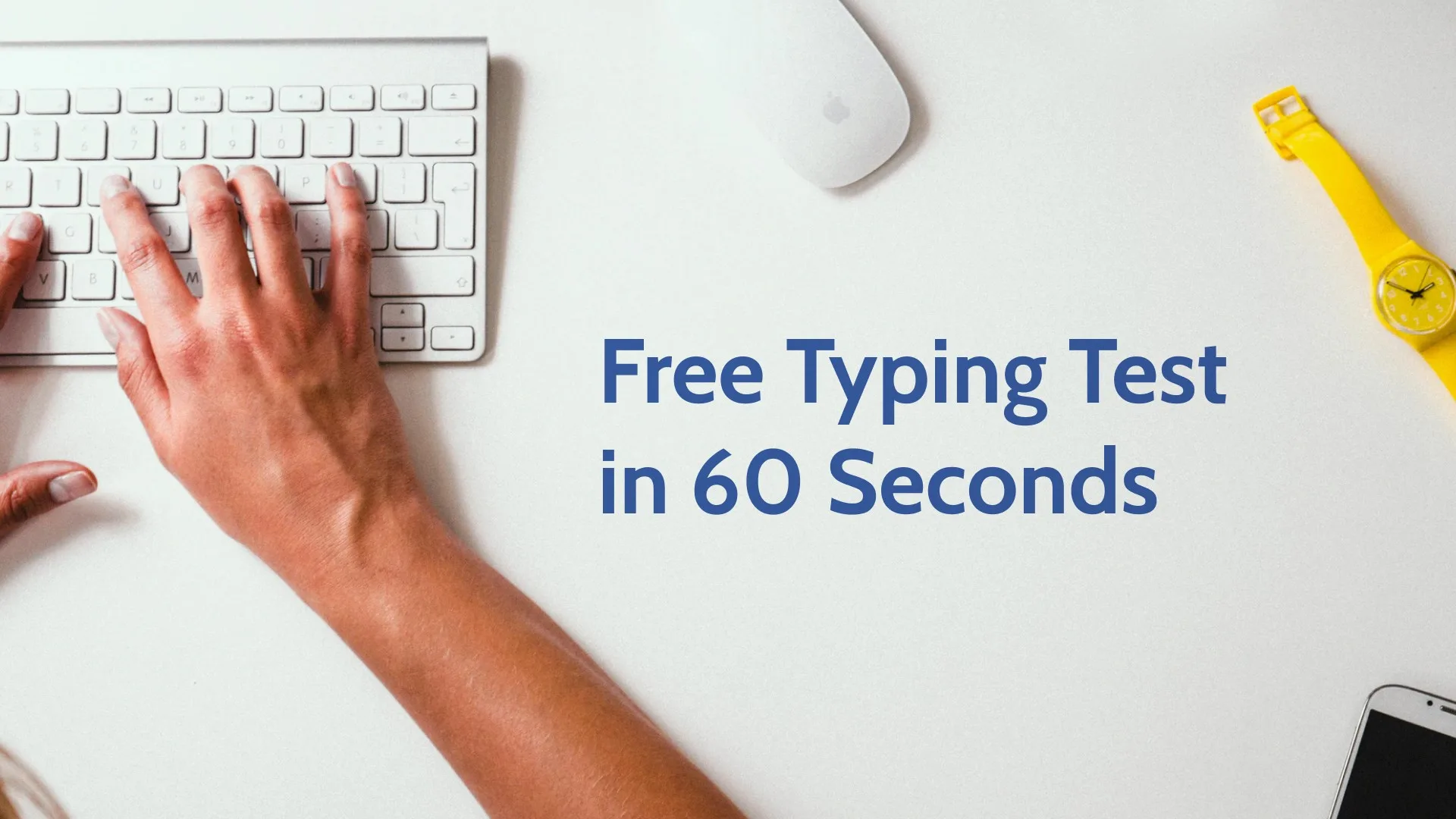 Free Typing Test - Free and Offline screenshot 1