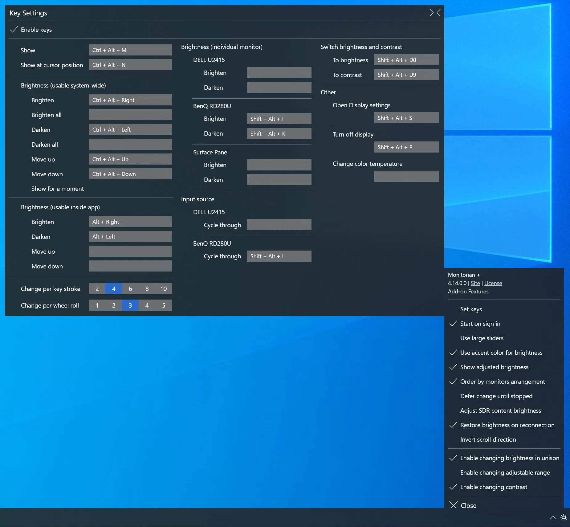 Monitorian screenshot 5