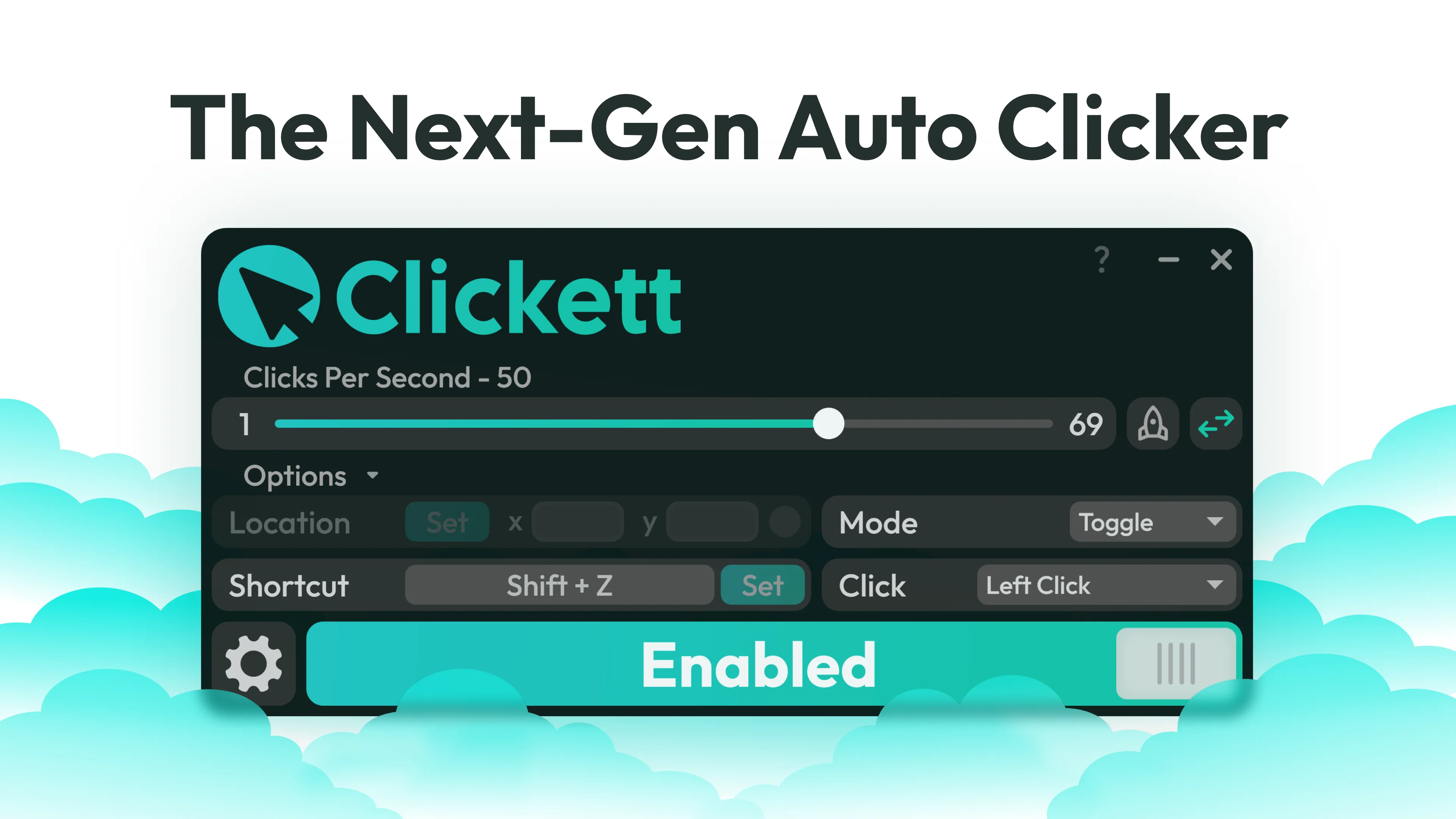 Clickett - Auto Clicker screenshot 1