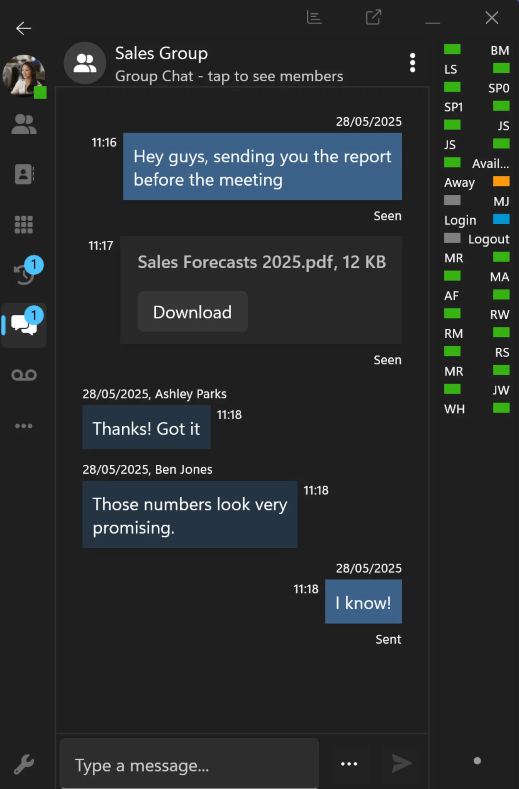 3CX screenshot 5