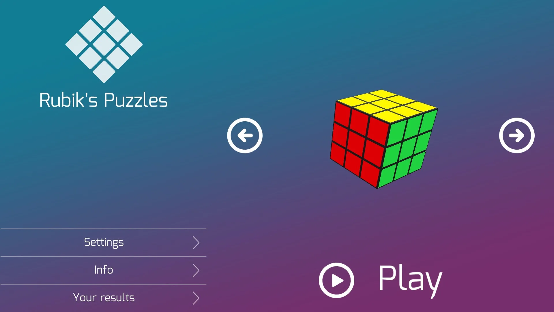 Rubiks Cube 3x3x3 screenshot 2