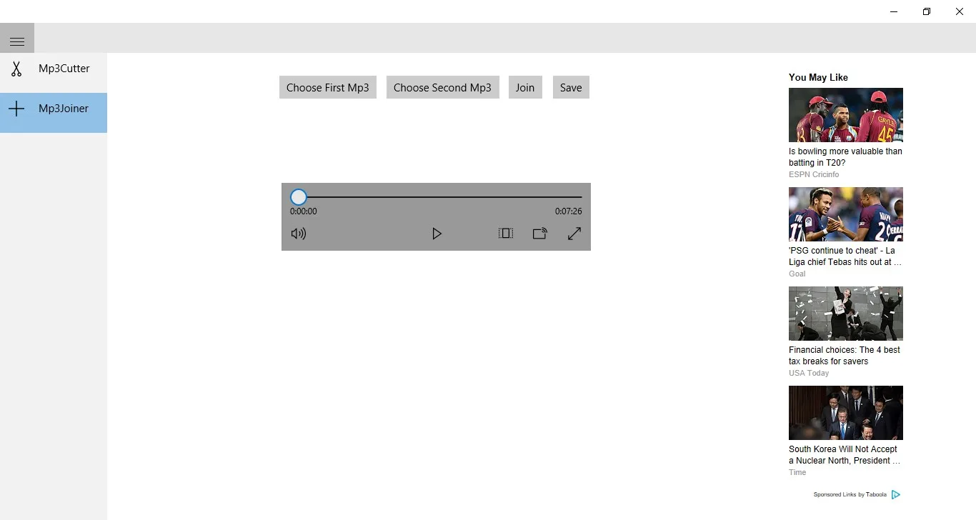 MP3 Cutter for Windows 10 screenshot 1