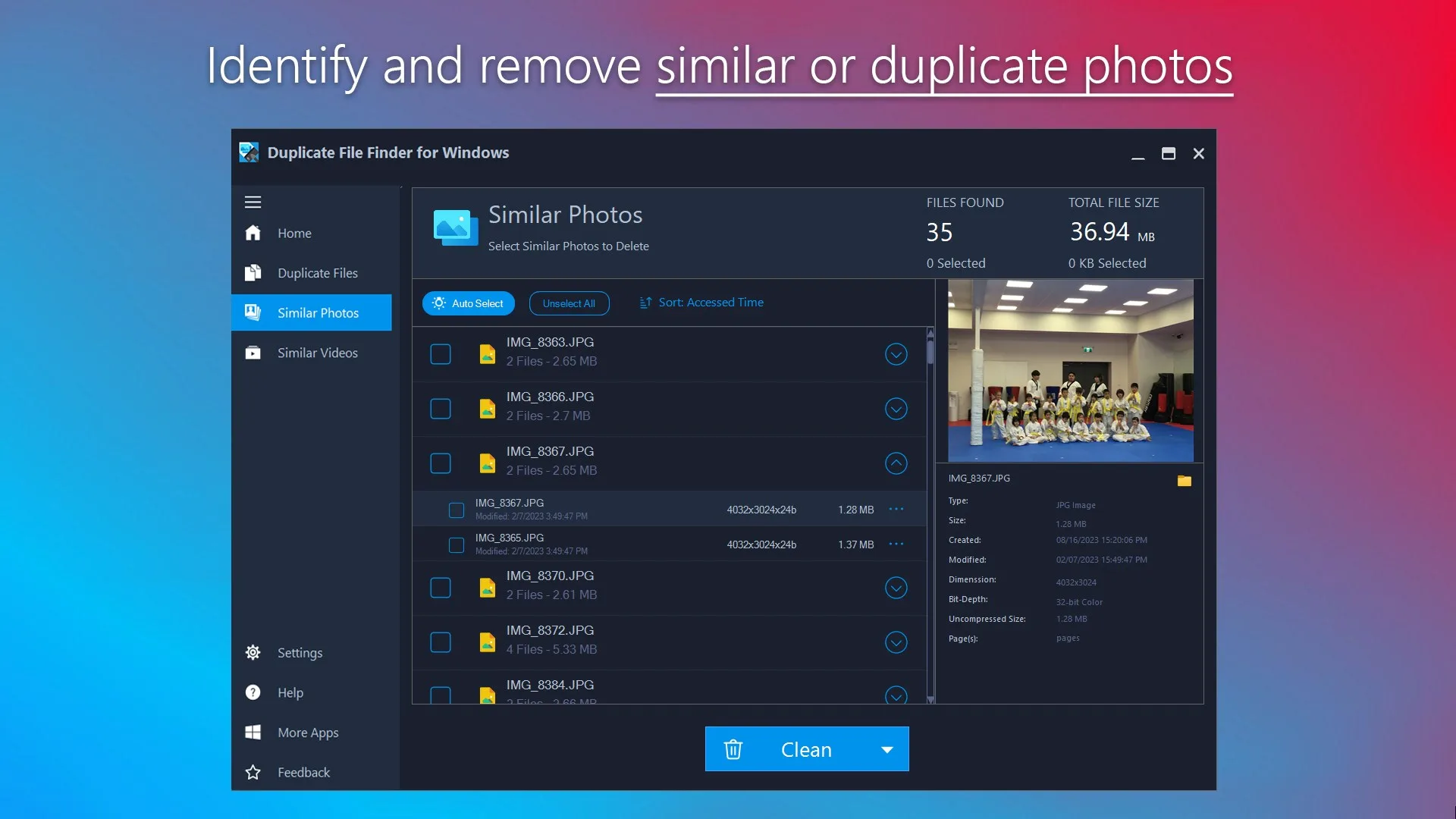 Duplicate File Finder for Windows screenshot 3