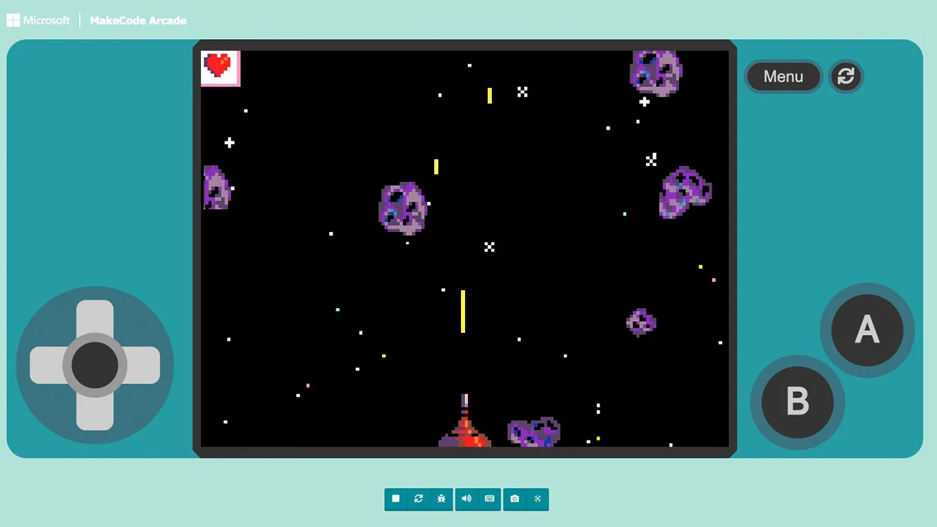 MakeCode Arcade screenshot 5
