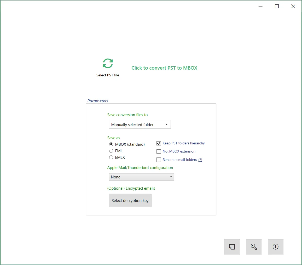 Convert PST To MBOX screenshot 1