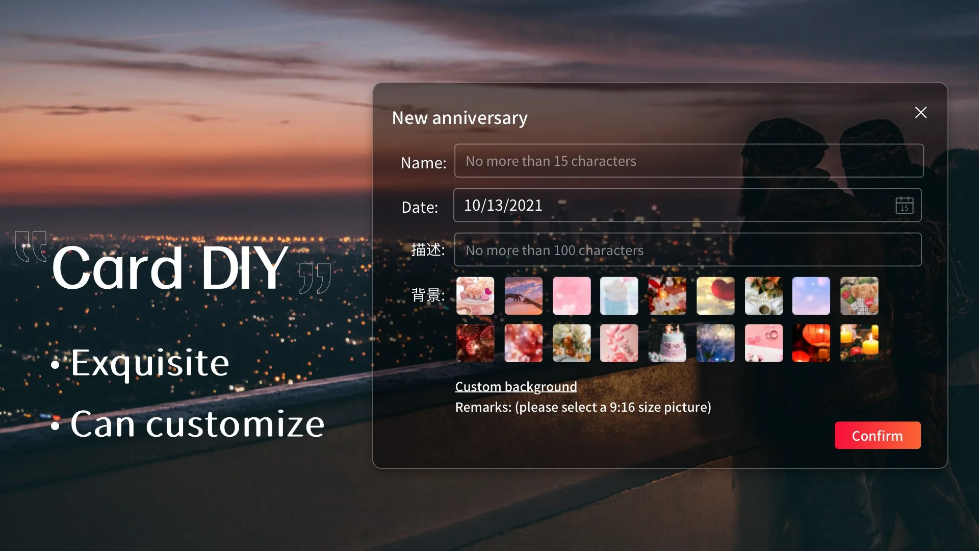 Countdown-Anniversary countdown timer screenshot 1