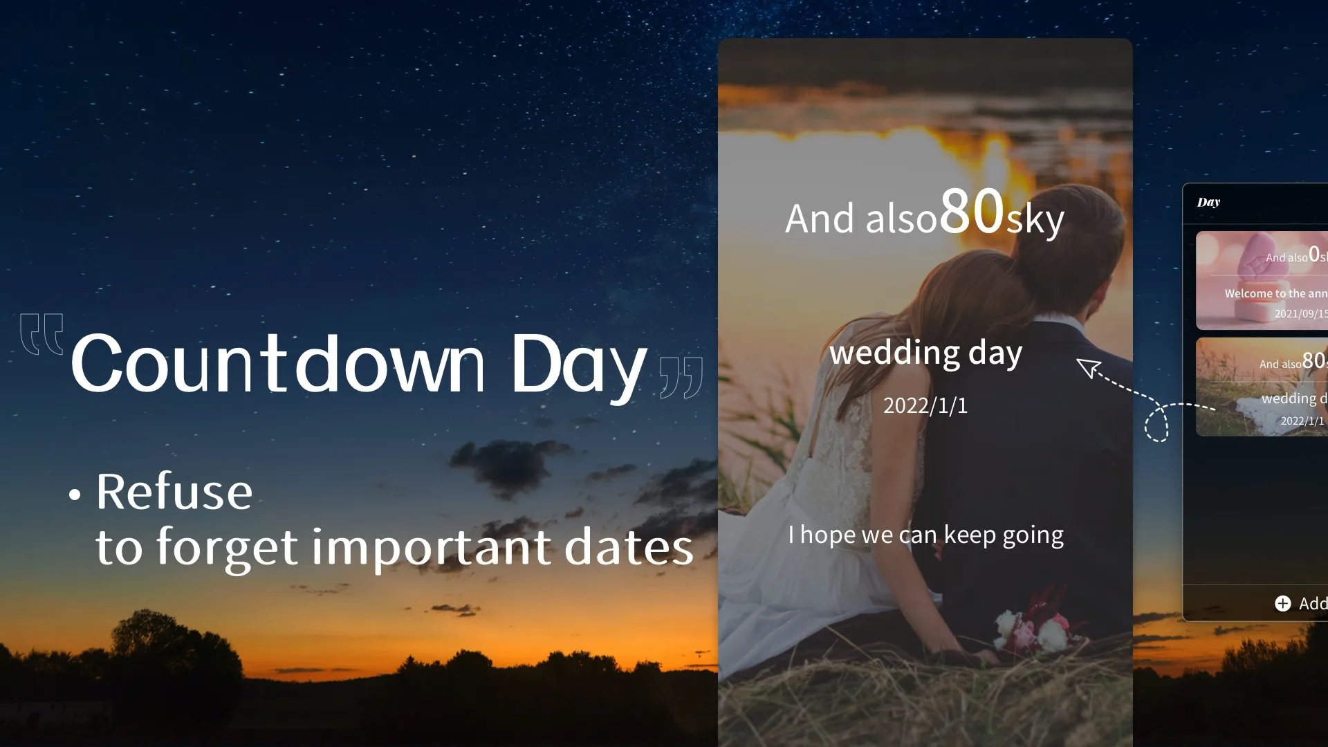 Countdown-Anniversary countdown timer screenshot 3