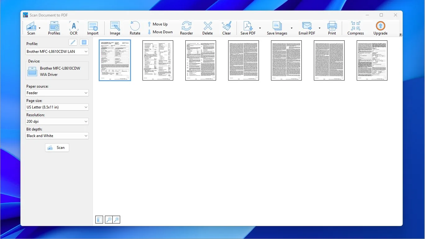 Scan Document to PDF screenshot 1