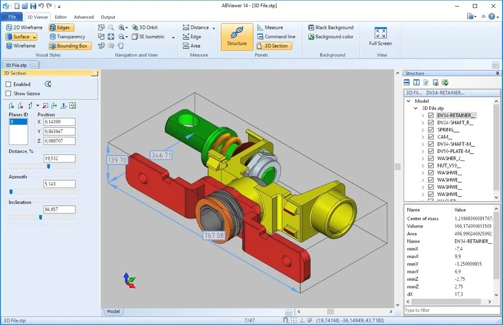 Blue3D Model Viewer screenshot 1