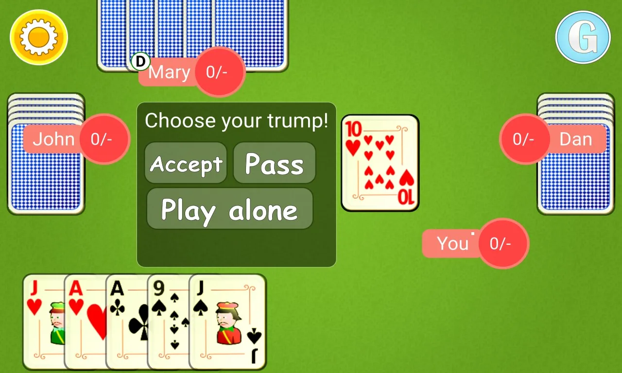 Euchre Mobile screenshot 4