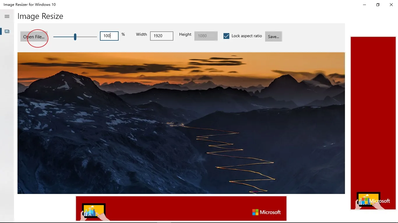Image Resizer for Windows 10 screenshot 1