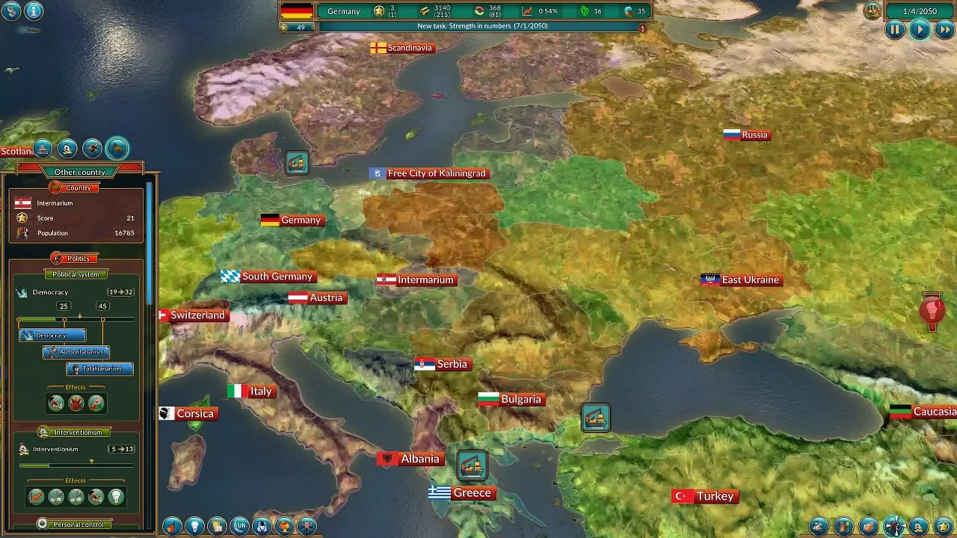Realpolitiks New Power screenshot 3