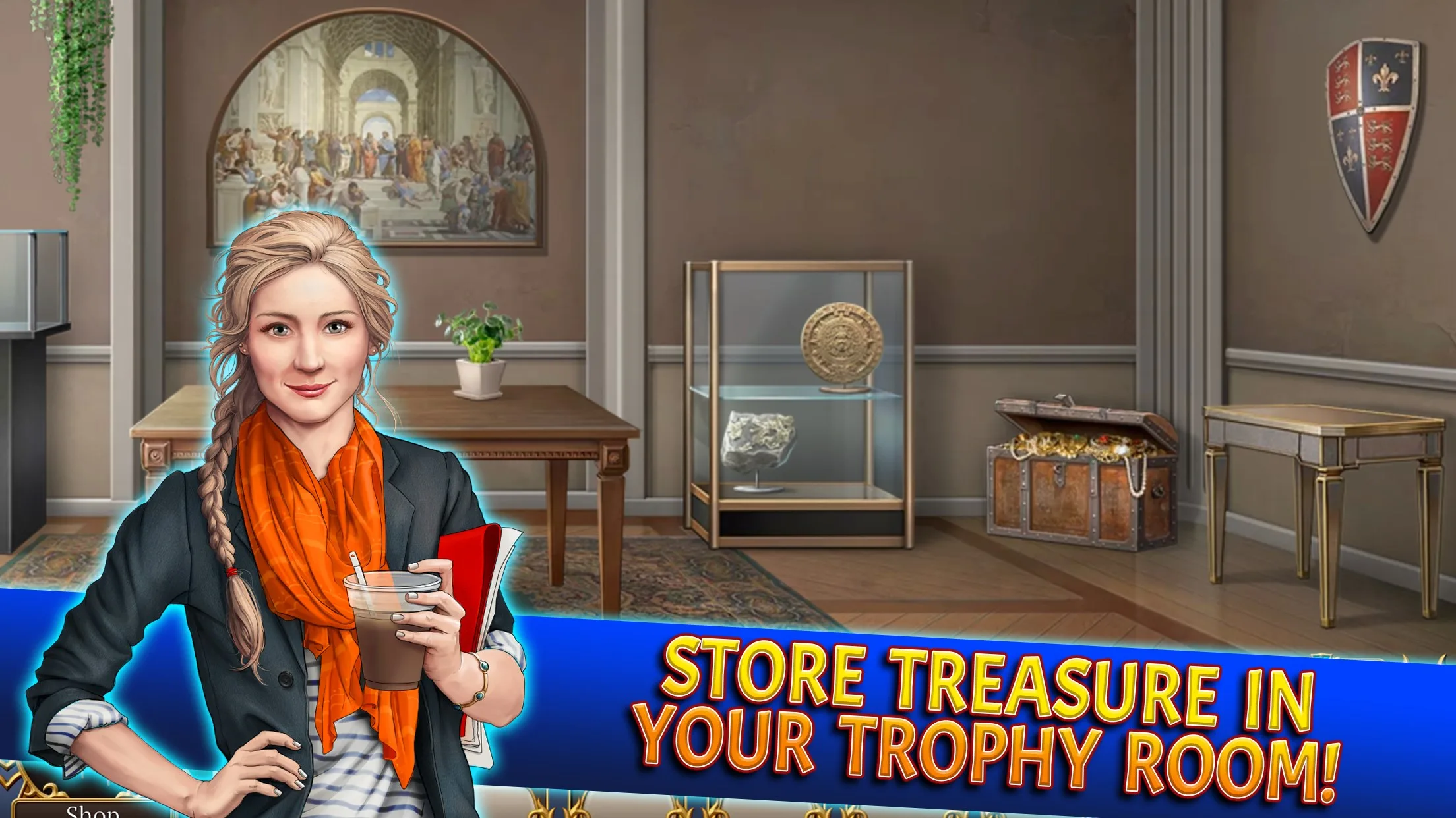 Mystery Society: Treasure Match screenshot 3