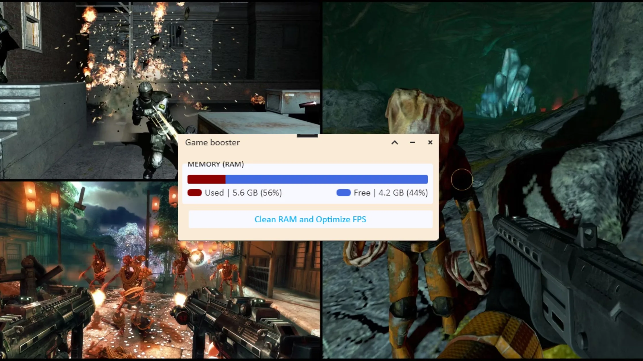 Optimize Game Booster - FPS booster & Lag Reduce screenshot 1