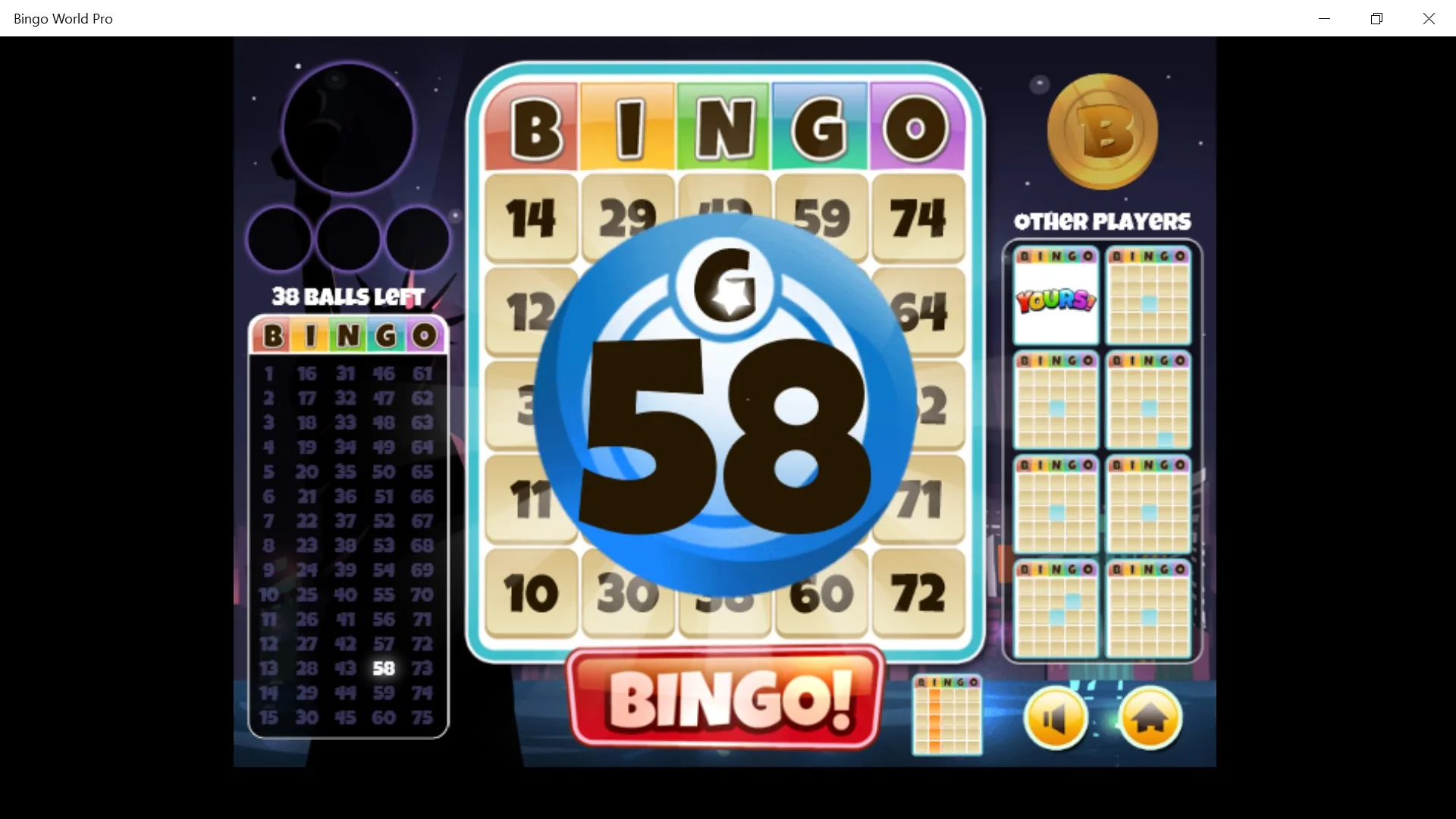 Bingo World Pro screenshot 5