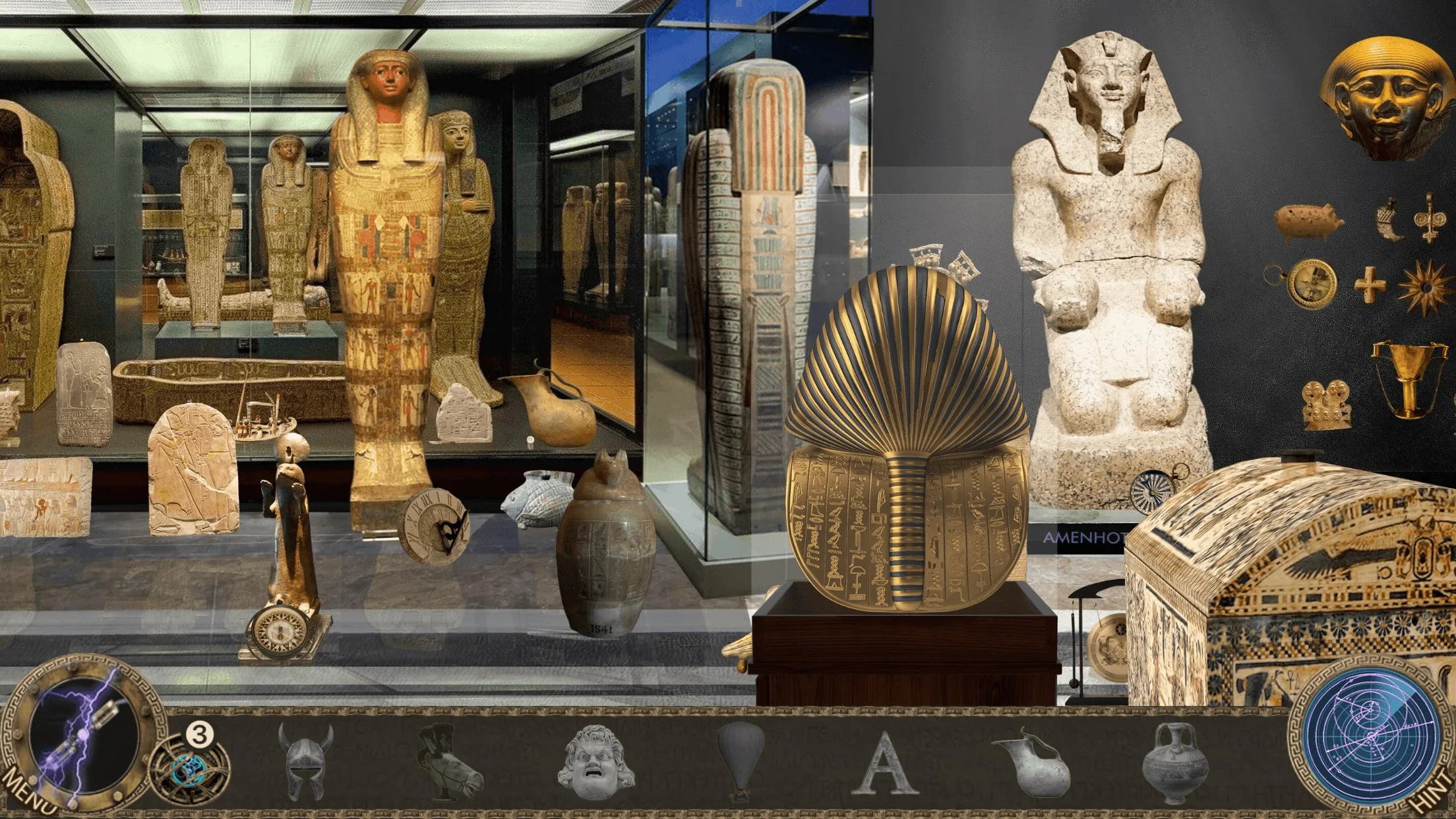 Rome: The Mystery of the Chronovisor - Hidden Objects screenshot 2