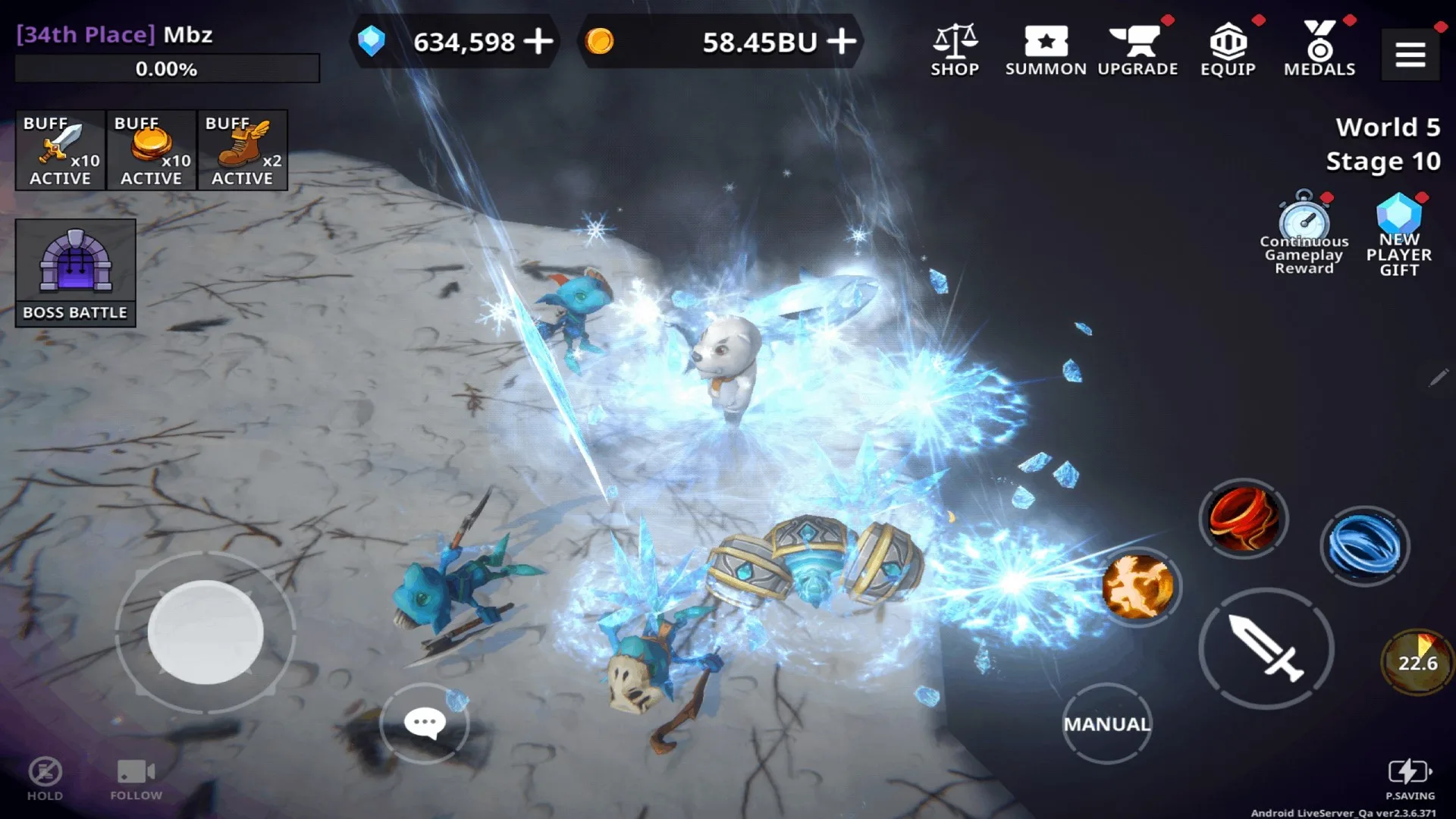 Dungeon Knight Idle screenshot 3
