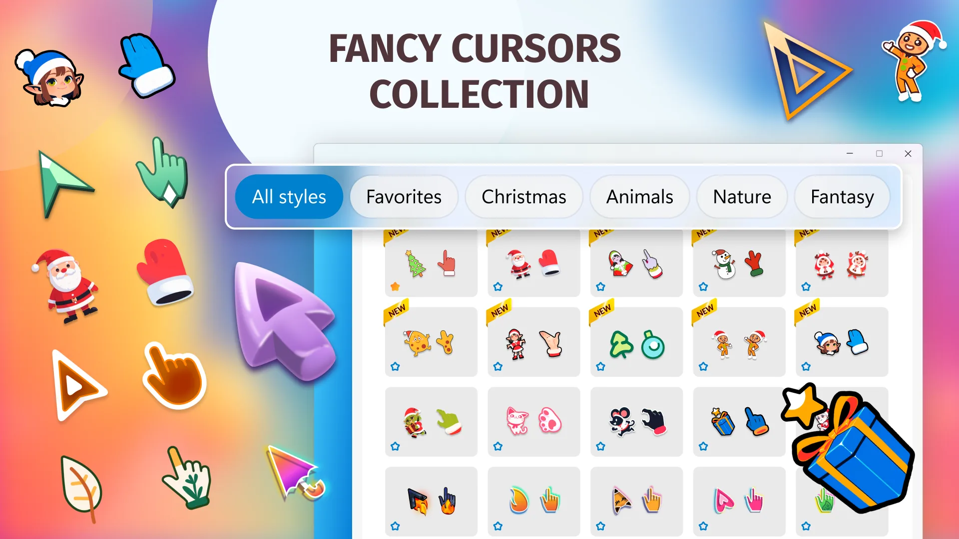 Custom Cute Cursors - Desktop Customization screenshot 1