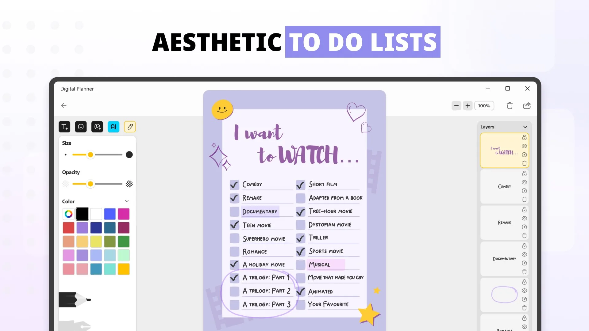 Digital Planner - Creative Agenda & Organizer screenshot 2