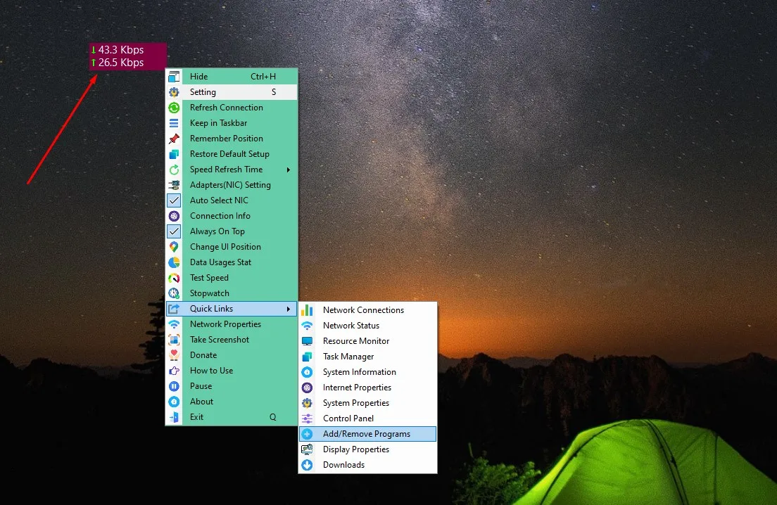 Net Monitor screenshot 1