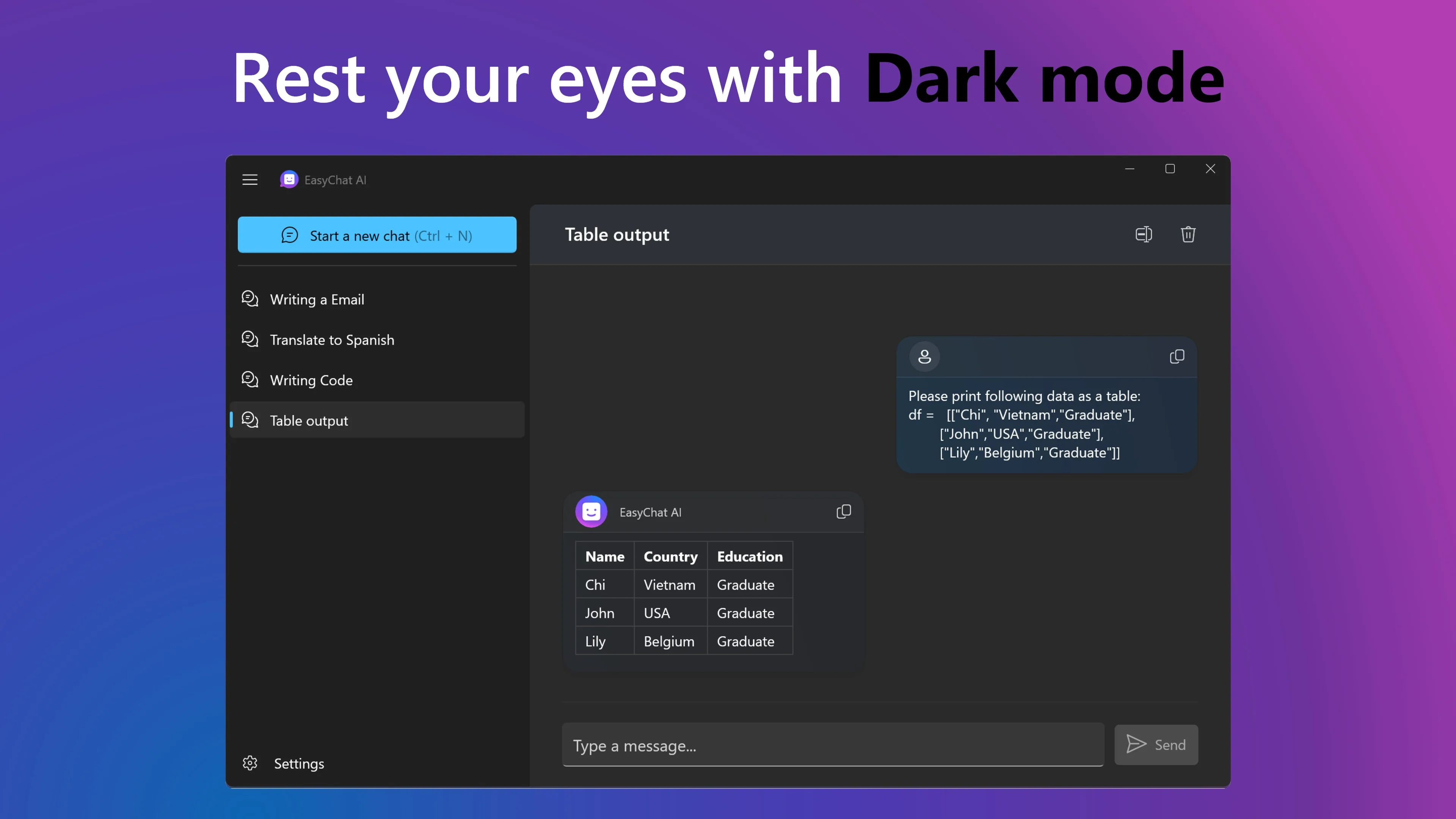Easy Chat AI screenshot 3