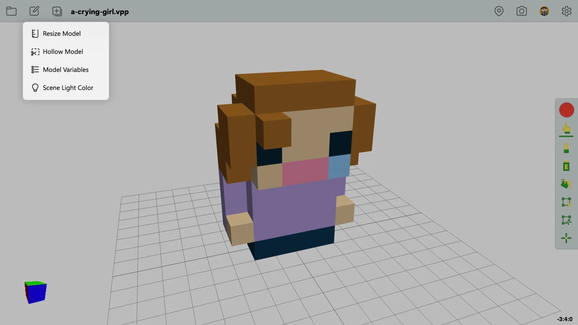 Voxel Paint screenshot 1