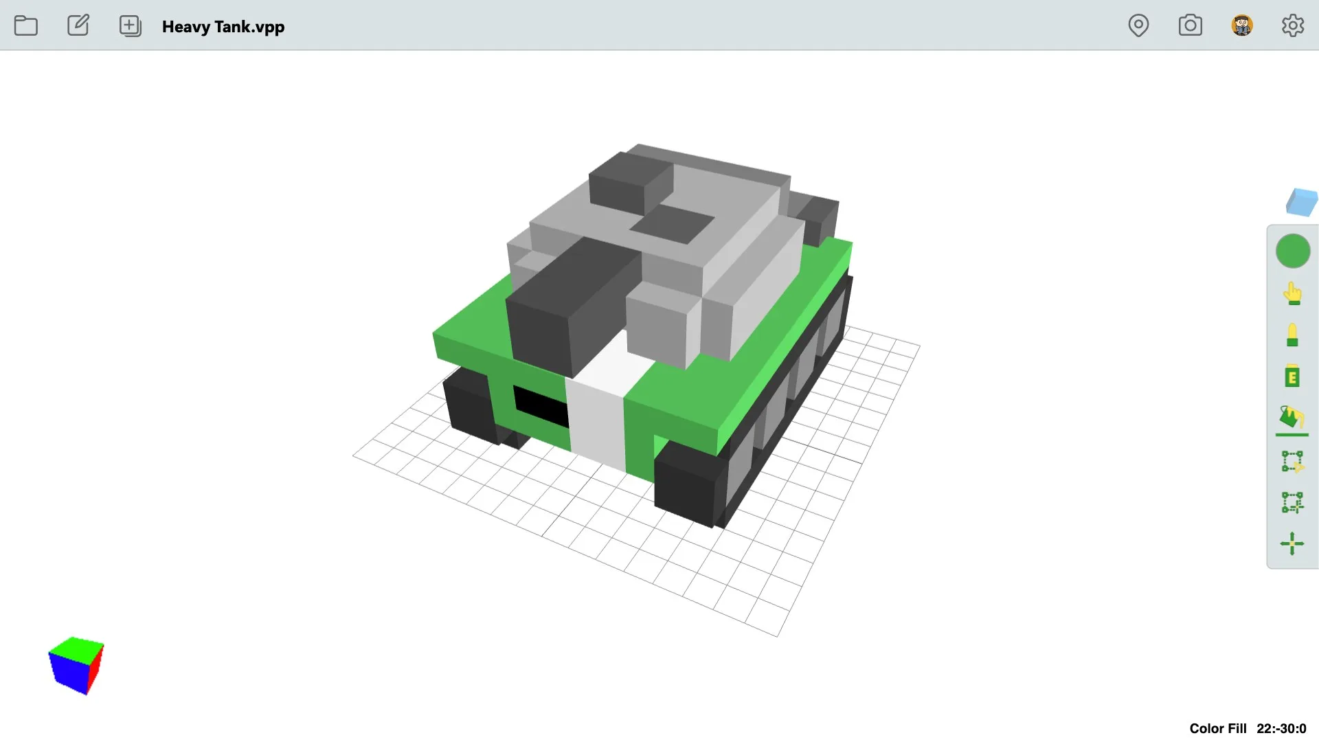 Voxel Paint screenshot 3