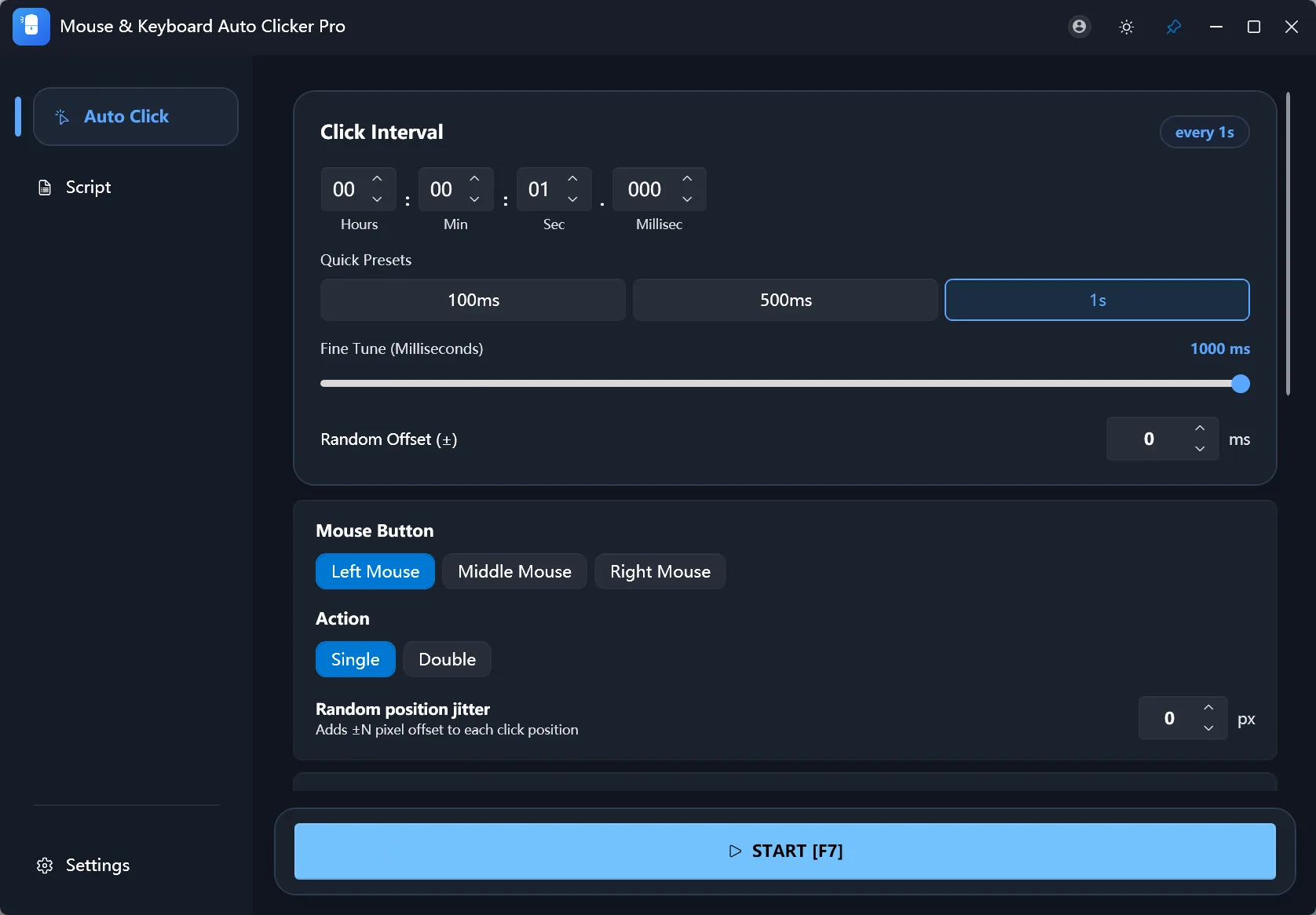 Auto Clicker Pro – Macro Recorder & Script Editor screenshot 1