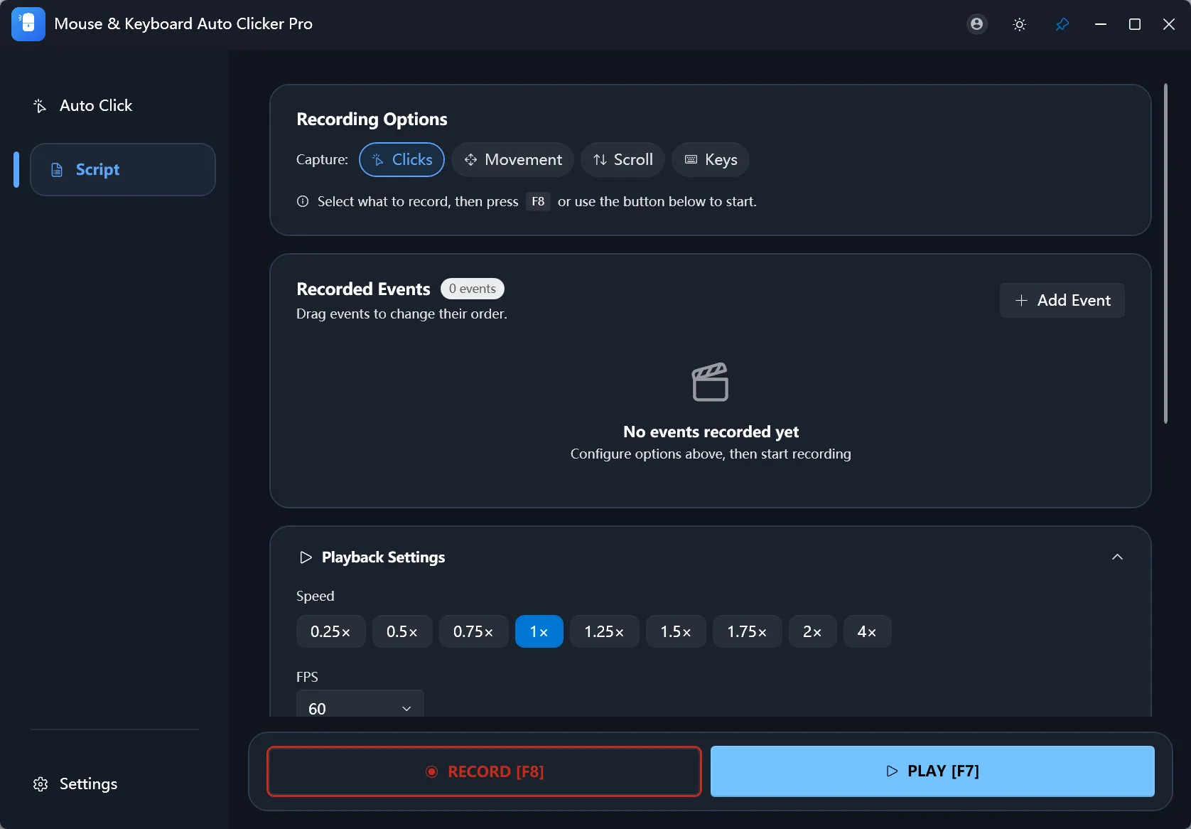Auto Clicker Pro – Macro Recorder & Script Editor screenshot 2