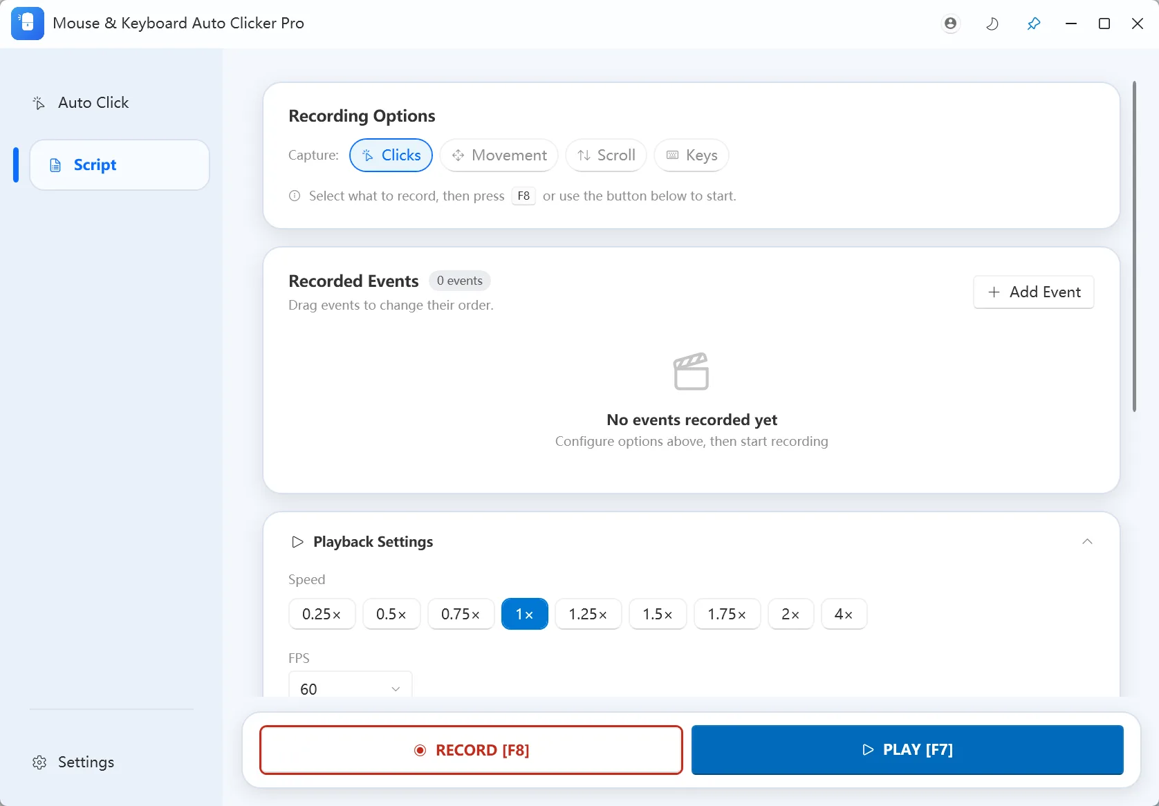 Auto Clicker Pro – Macro Recorder & Script Editor screenshot 5