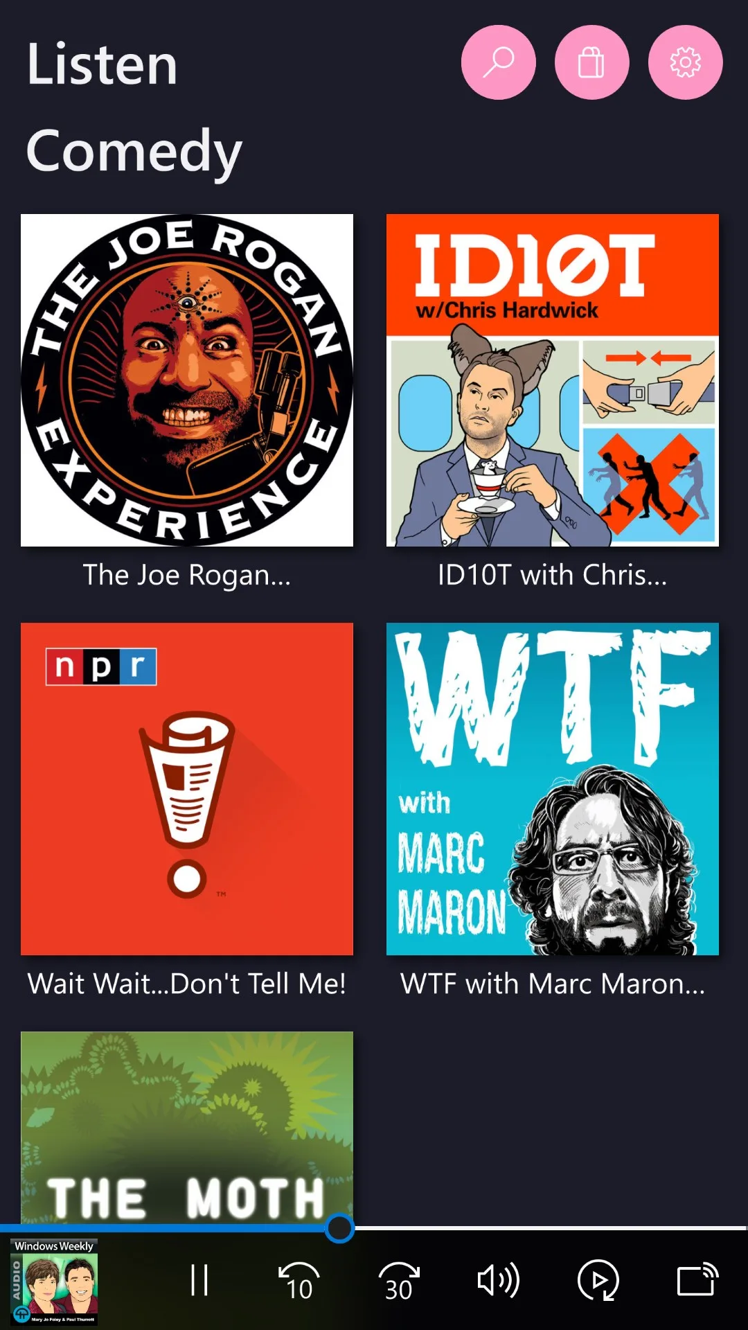 Podcasted screenshot 2