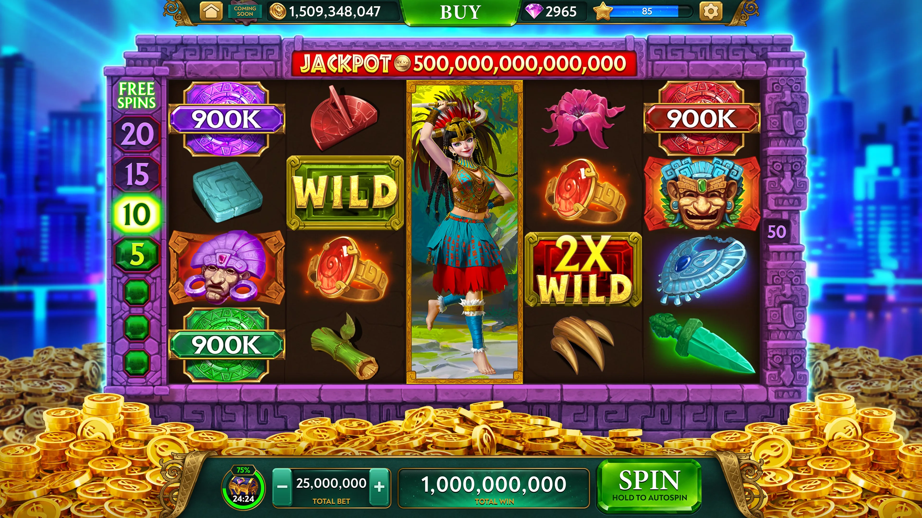 ARK Casino - Vegas Slots Game screenshot 1
