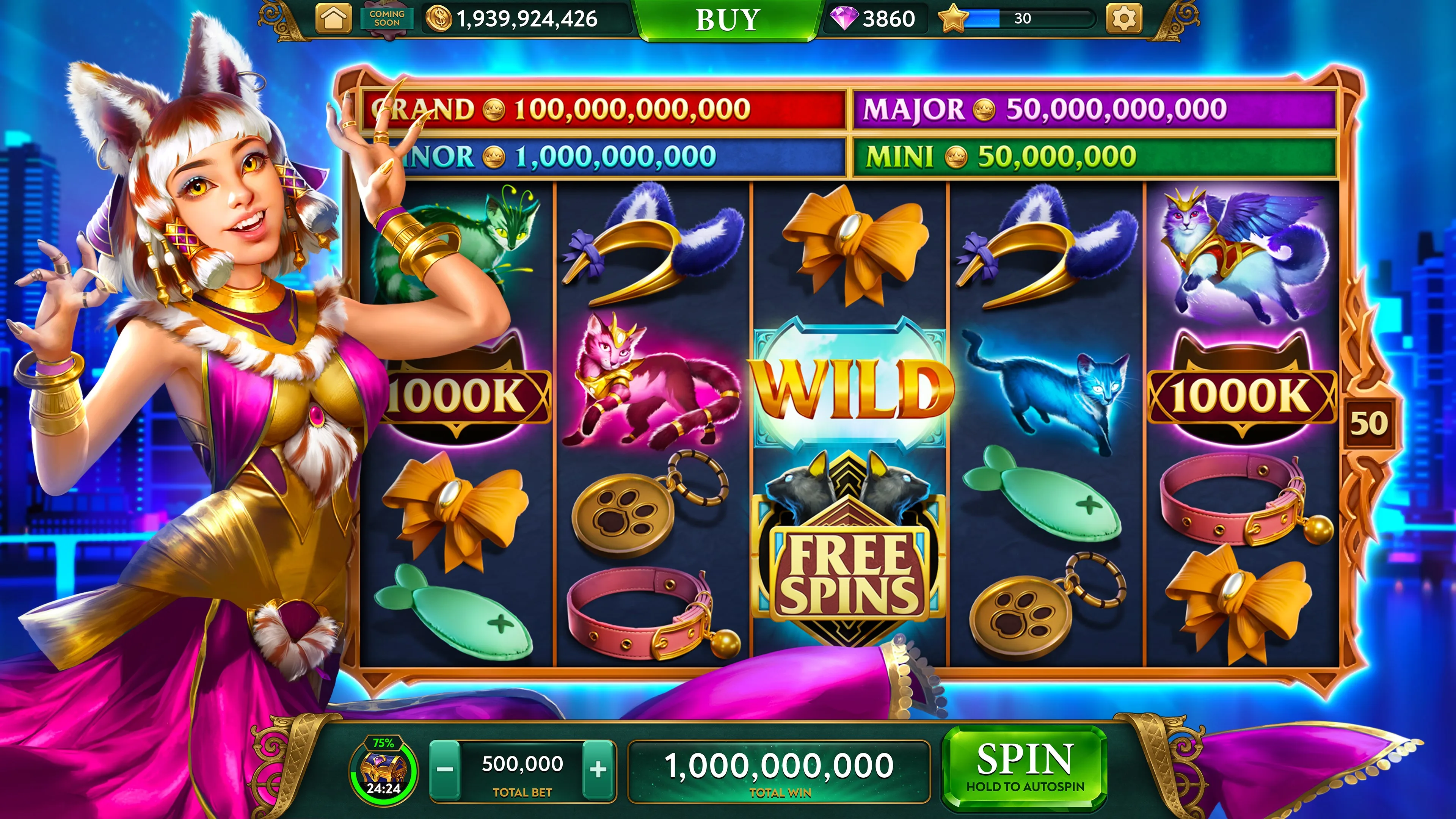 ARK Casino - Vegas Slots Game screenshot 2