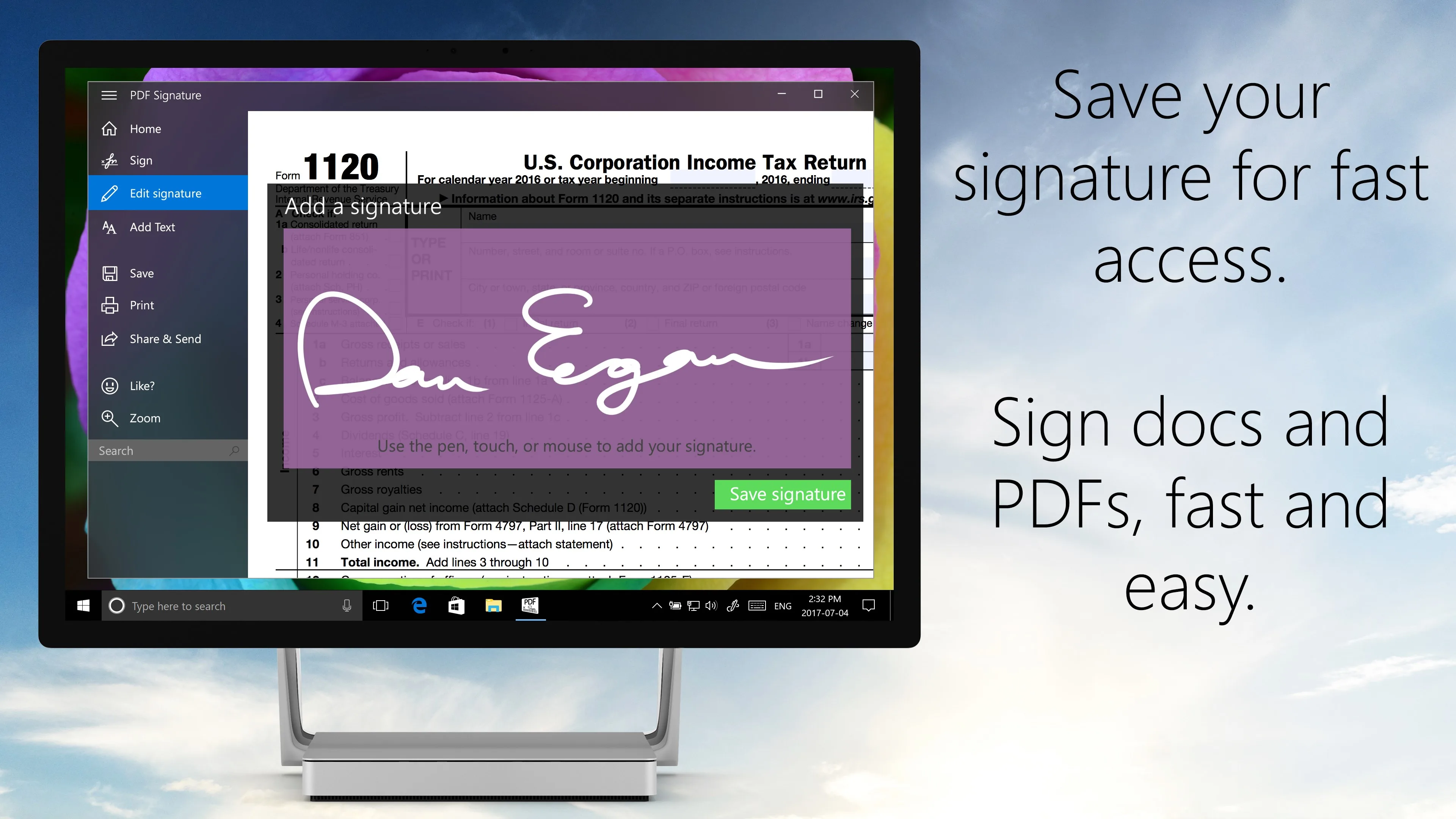PDF Fill & Sign screenshot 3