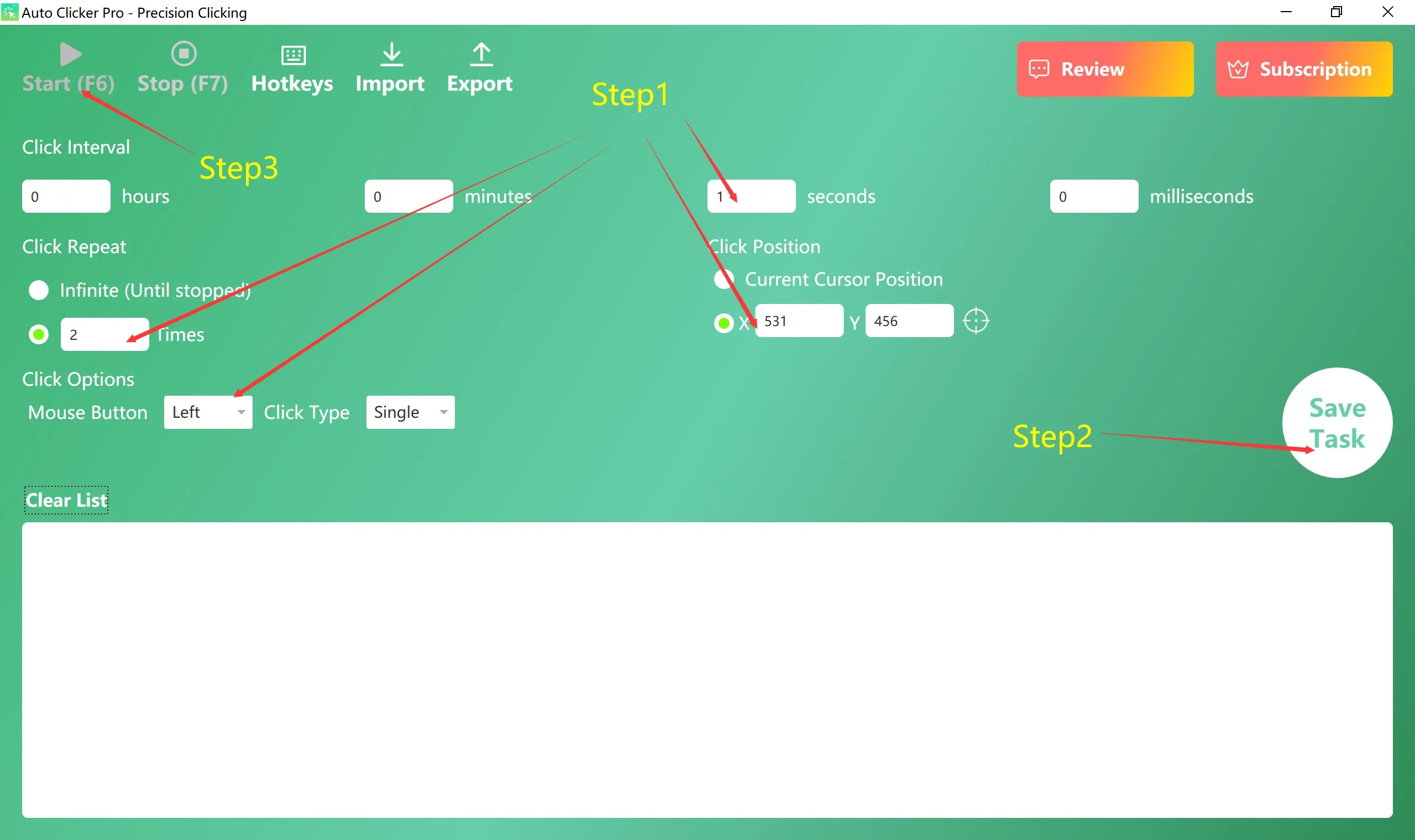Auto Clicker Pro - Precision Clicking screenshot 2