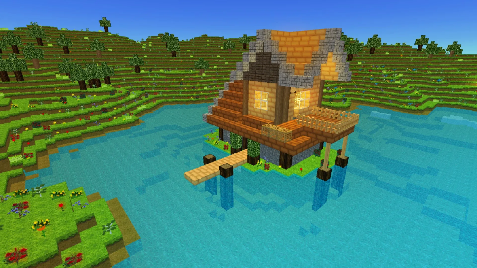 Exploration 3D Craft screenshot 1