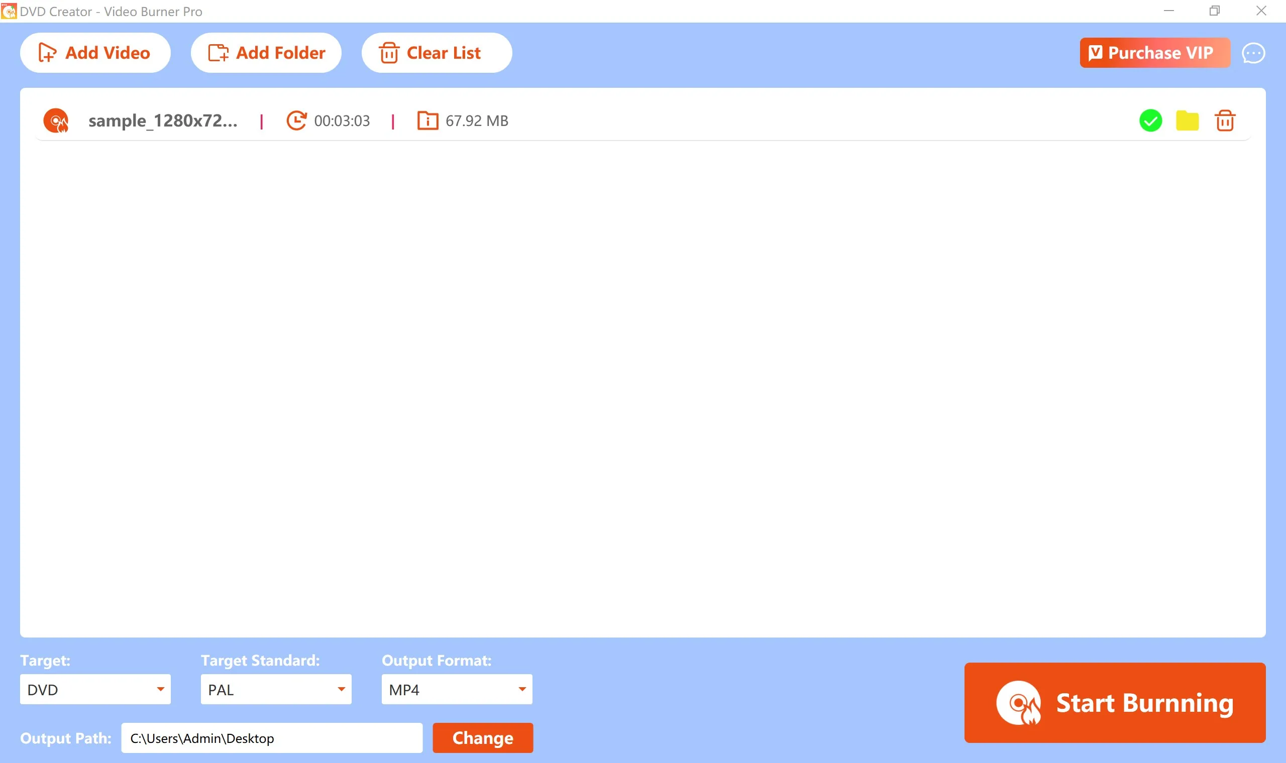 DVD Creator - Video Burner Pro screenshot 1