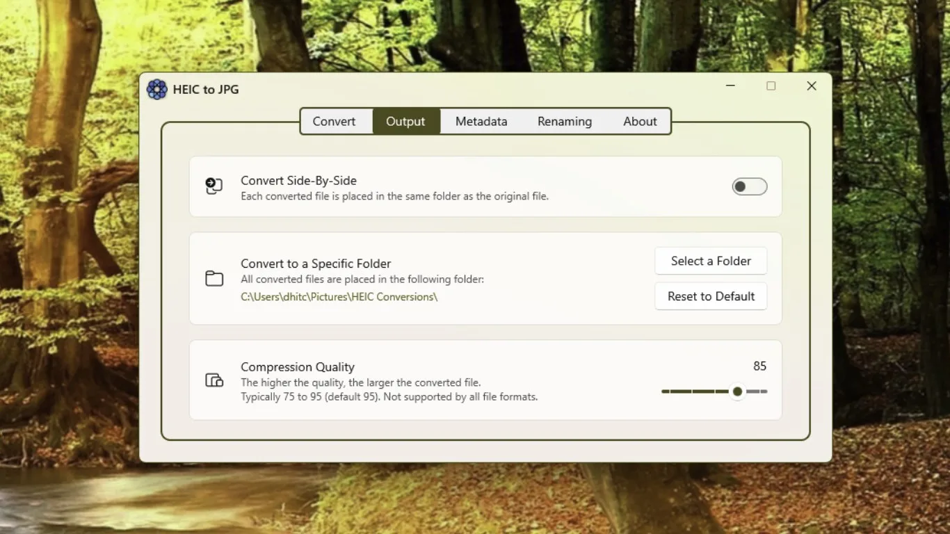 HEIC to JPG screenshot 3